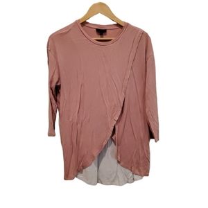 🎉 HP 🎉 TOPSHOP Maternity/Nursing Top - Pink - Size 10